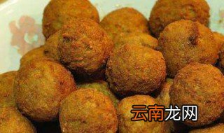 炸肉团子怎么做 怎么做肉团子