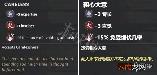 全面战争三国埋伏相关特性介绍 全战三国埋伏特性效果一览