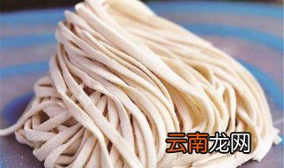 手擀面怎么保存不粘 如何保存手擀面不粘连