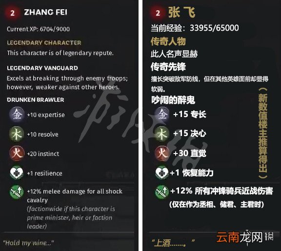 全面战争三国全属性武将特性介绍 全属性先天自带特性说明 金属性武将先天自带特性说明