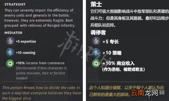 全面战争三国全属性武将特性介绍 全属性先天自带特性说明 金属性武将先天自带特性说明
