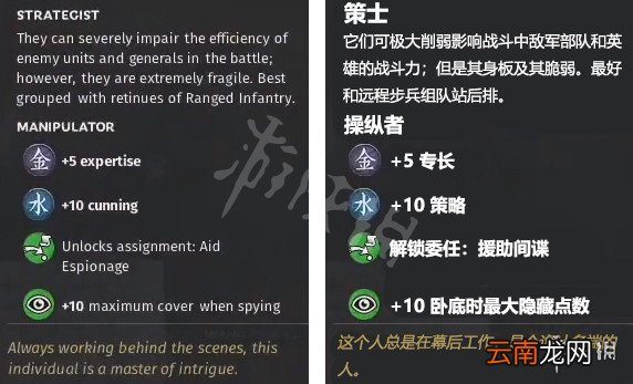 全面战争三国水属性武将特性一览 水系武将先天自带特性介绍 孔融