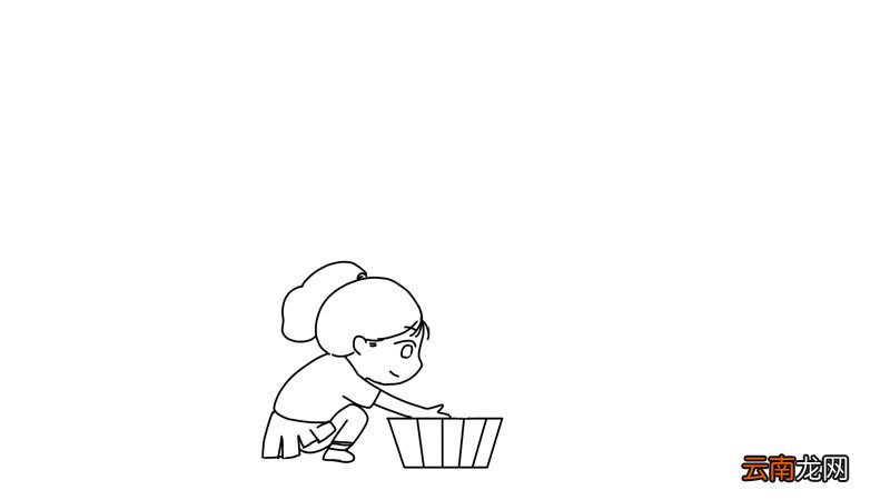给妈妈洗脚简笔画教程给妈妈洗脚简笔画怎么画