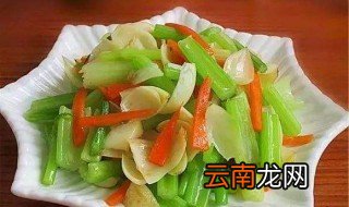 西芹炒百合方法 如何做西芹炒百合