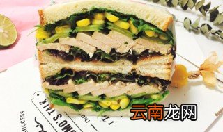 鸡胸肉三明治怎么做 鸡胸肉三明治如何做