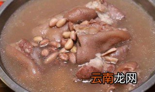 花生红枣猪蹄汤的家常做法 花生红枣猪蹄汤怎么做