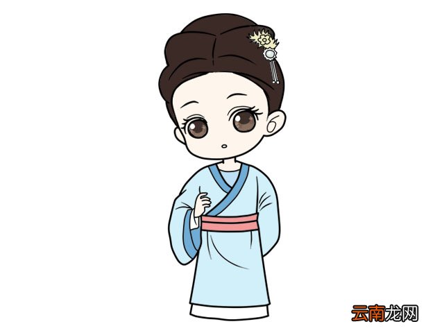 知否赵丽颖q版画法