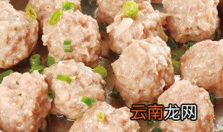 蒸肉丸怎么做 做肉丸的步骤
