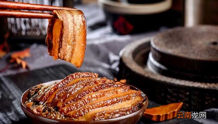 扣肉除了梅菜还能垫什么 梅菜扣肉可以用什么代替梅菜