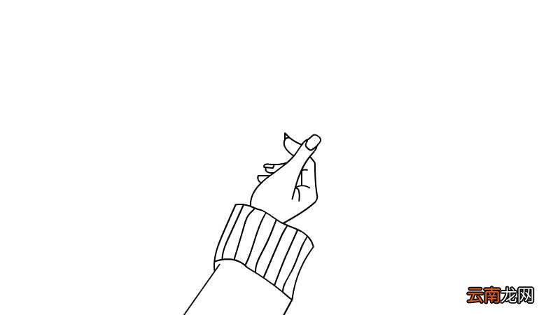 比心图片手绘简笔画的画法比心图片手绘简笔画