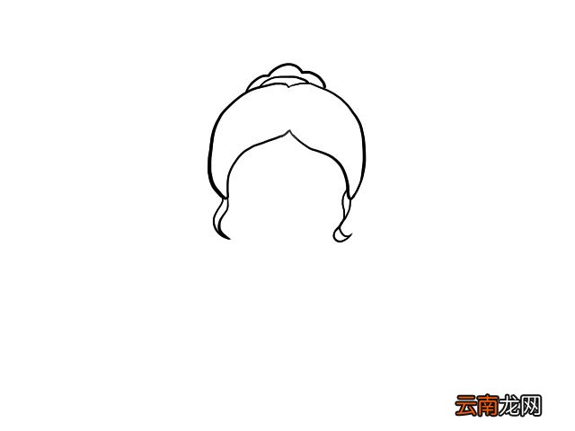 贝儿公主简笔画