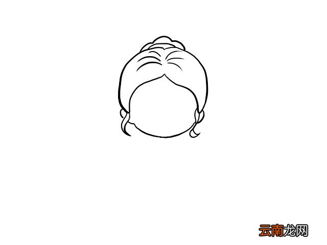 贝儿公主简笔画