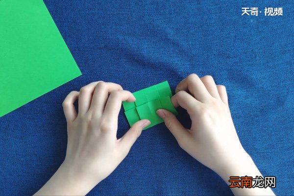 坦克的折法
