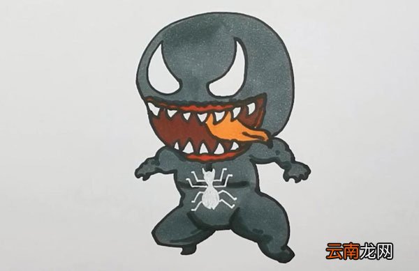 毒液简笔画