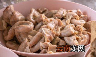 杭州白卤大肠的制作方法 卤大肠的做法