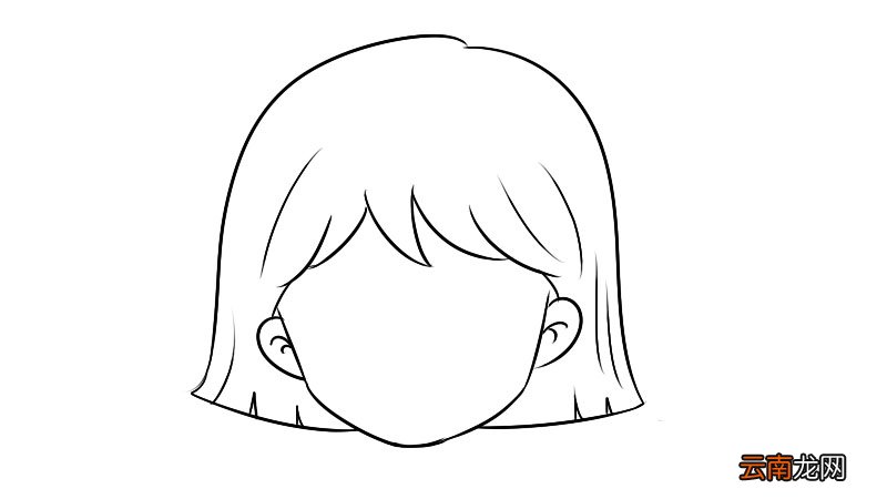 卡通头像女简笔画 卡通头像女怎么画