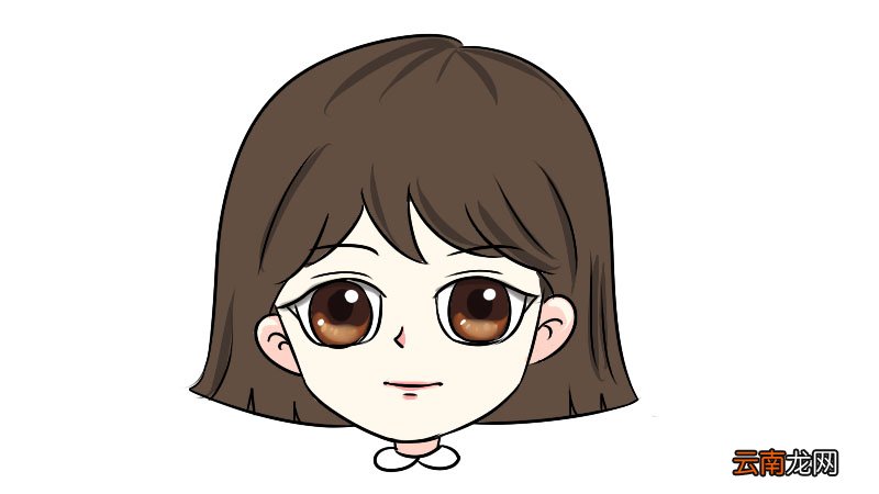 卡通头像女简笔画 卡通头像女怎么画