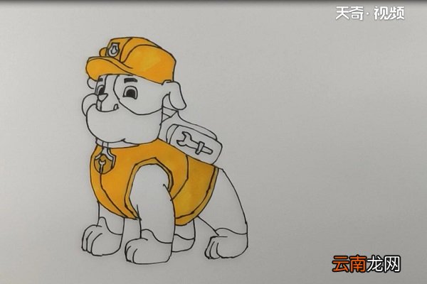 汪汪队简笔画