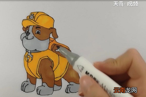 汪汪队简笔画