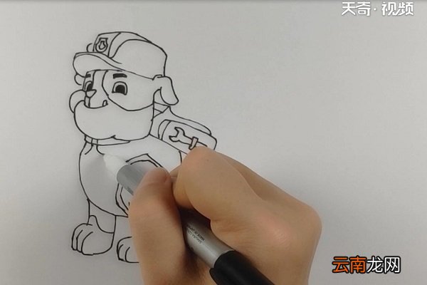 汪汪队简笔画
