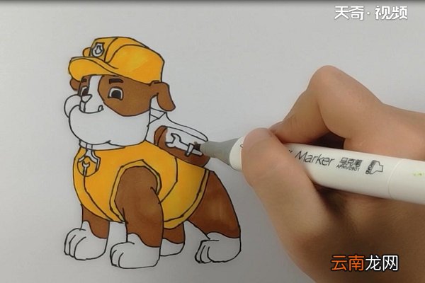 汪汪队简笔画