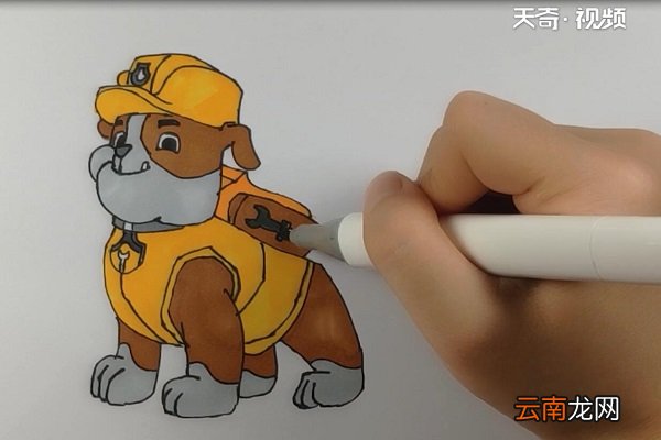汪汪队简笔画
