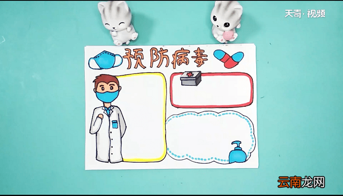 关于新型冠状病毒手抄报 关于新型冠状病毒画报