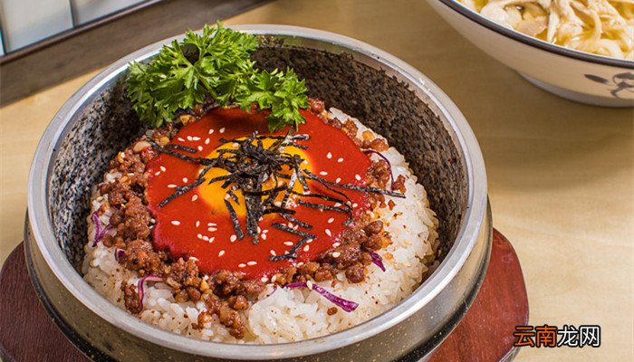 石锅拌饭材料 石锅拌饭材料有