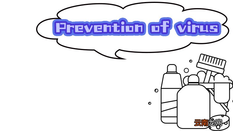 英语手抄报防病毒