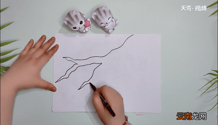 古诗《梅花》简笔画 古诗《梅花》画报