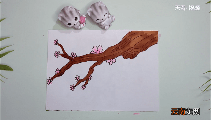 古诗《梅花》简笔画 古诗《梅花》画报