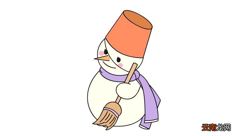 雪人简笔画 雪人简笔画画法