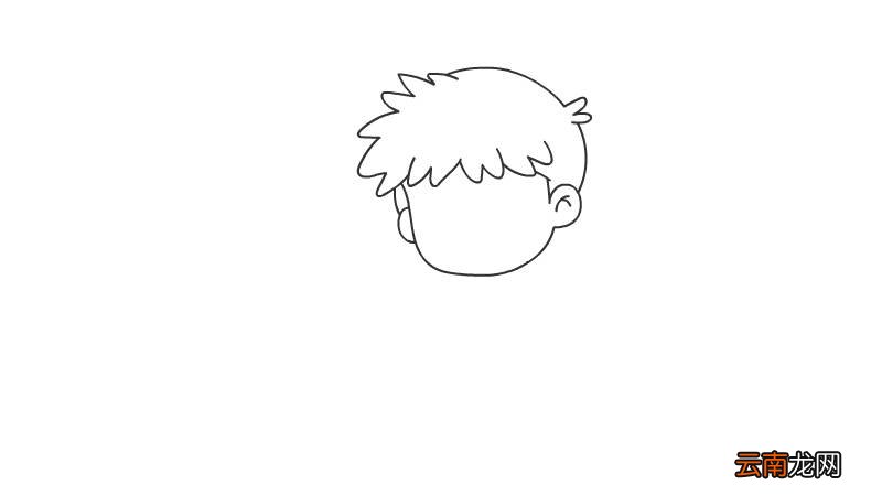 预防肺炎 洗手简笔画