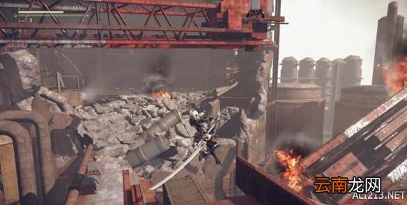 尼尔机械纪元demo进入捷径路线方法图解