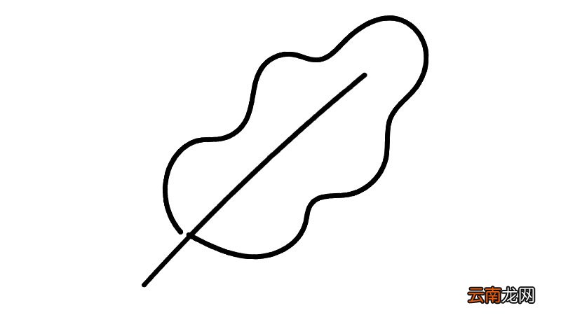 树叶简笔画图片教程怎么画