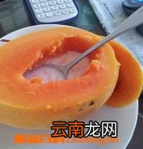 冰糖牛奶炖木瓜做法步骤
