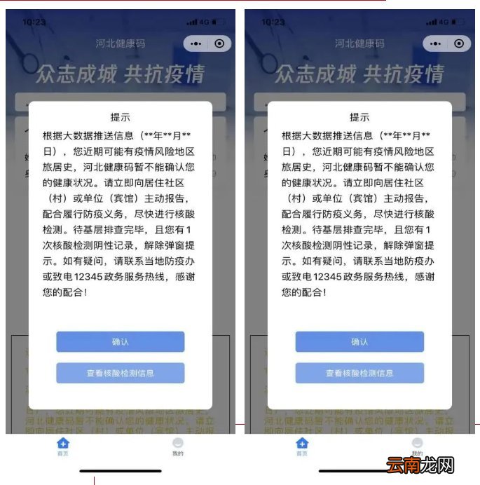 河北健康码弹窗最新消息
