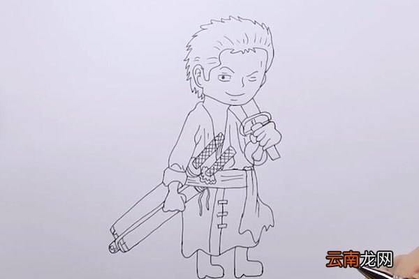 索隆简笔画
