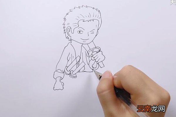 索隆简笔画