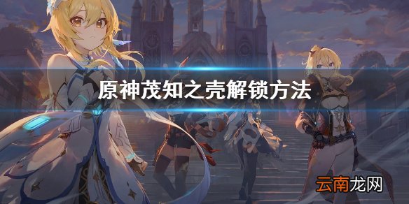 原神茂知之壳秘境怎么解锁 原神茂知之壳解锁方法