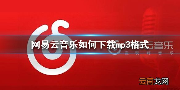 网易云音乐如何下载mp3格式 mp3格式下载方法