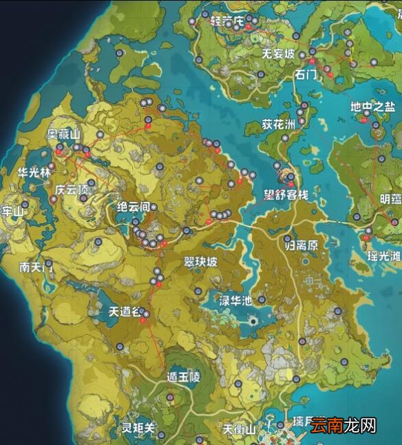 原神捡圣遗物路线怎么规划 原神捡圣遗物路线分享