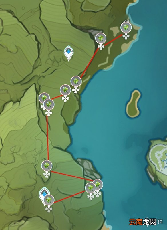 原神薄荷在哪采 原神薄荷采集路线推荐