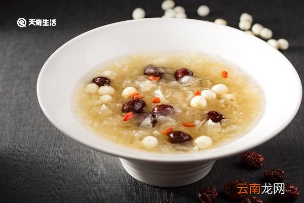 银耳莲子汤的功效 银耳莲子有什么功效