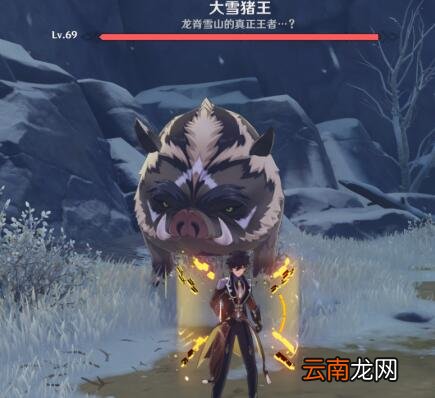 原神大雪猪王怎么打 原神大雪猪王技能及打法介绍