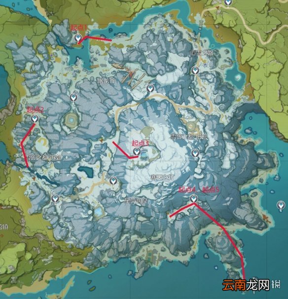 原神雪山精英怪在哪刷 原神雪山精英怪讨伐路线推荐