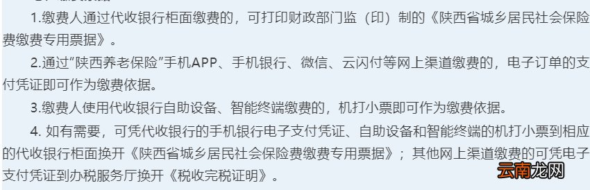 西安居民养老保险缴费发票怎么开