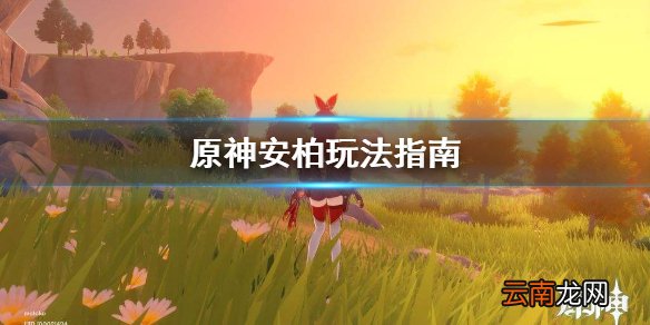 原神安柏怎么玩 原神安柏玩法指南