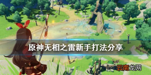 原神无相之雷新人怎么打 原神无相之雷新手打法分享