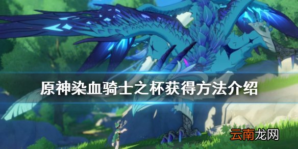 原神染血骑士之杯怎么获得 原神染血骑士之杯获得方法介绍